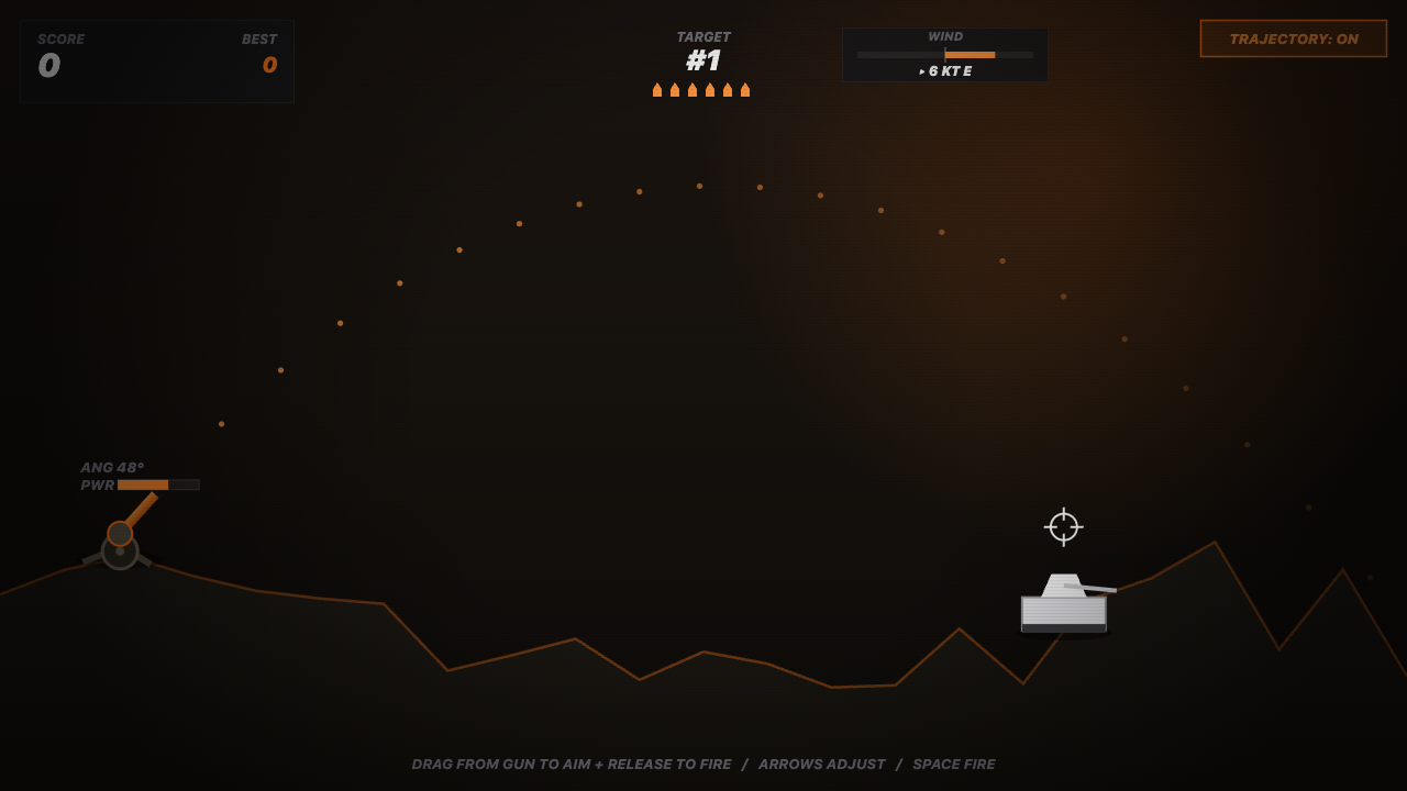 Artillery Strike gameplay