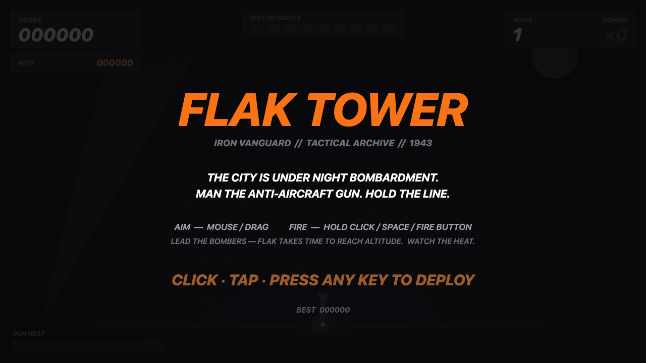 Flak Tower gameplay