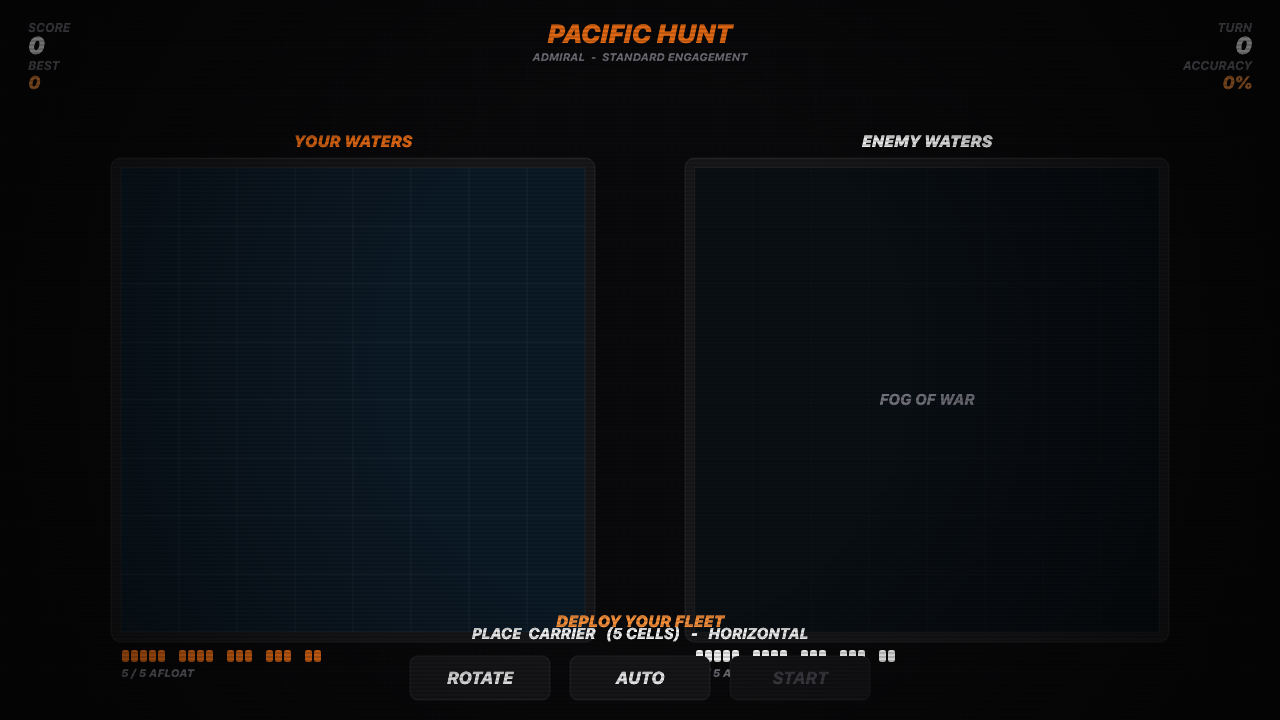 Pacific Hunt gameplay