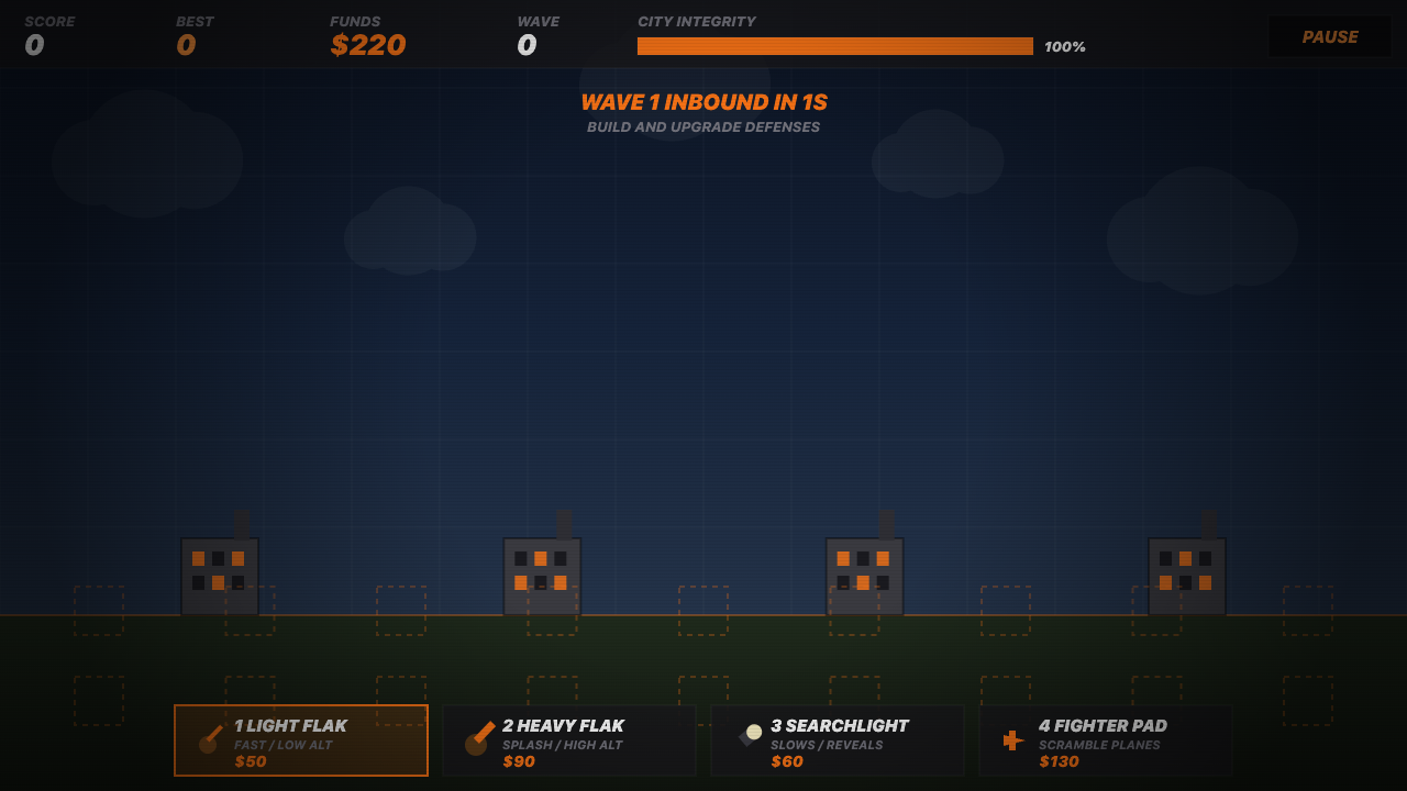 Sky Cover gameplay