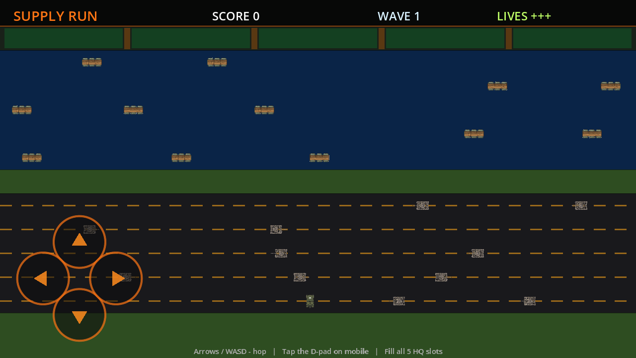 Supply Run gameplay